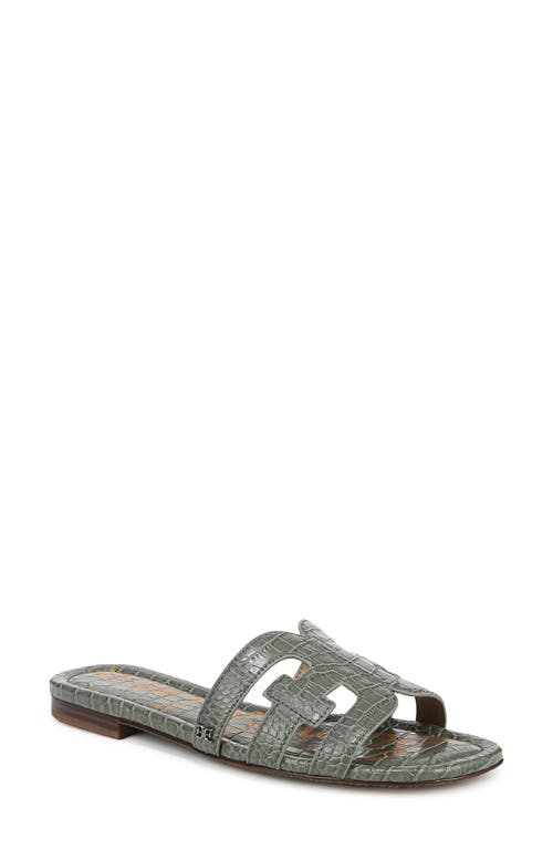 Sam Edelman Bay Cutout Slide Sandal In Washed Olive