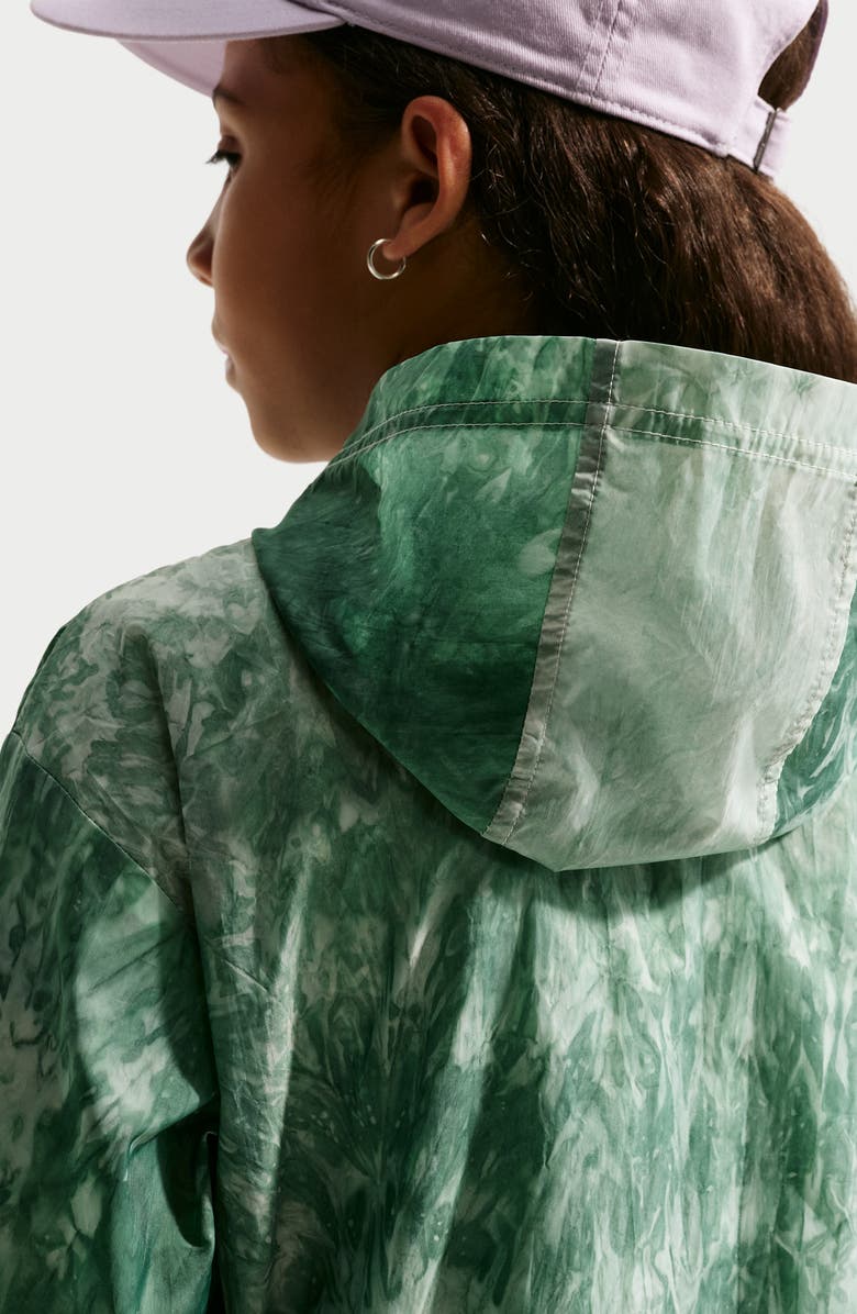 Nike Kids' Water Repellent Track Jacket, Alternate, color, Barely Green/ Soft Pearl