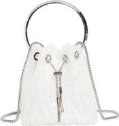 Jimmy Choo Bon Bon Sequin Mesh Pouch