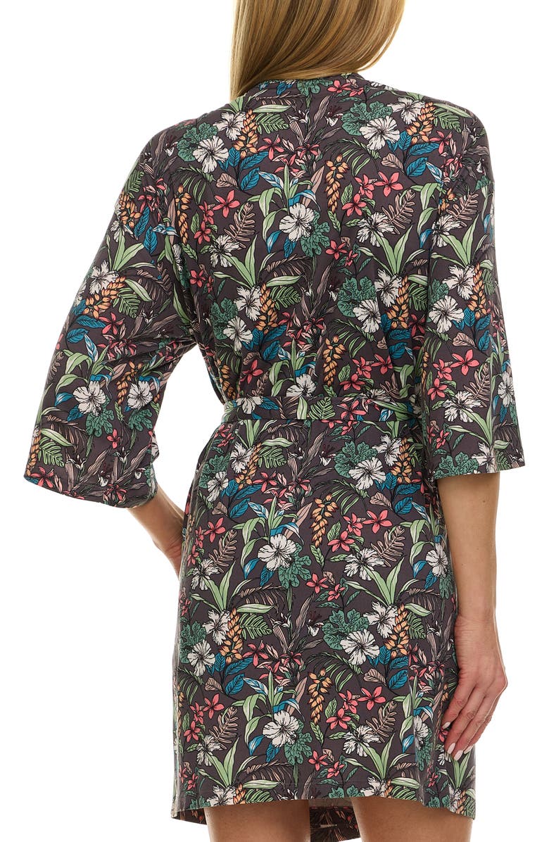 Flora By Flora Nikrooz Lotus Camisole, Shorts & Robe Travel Set, Alternate, color, 