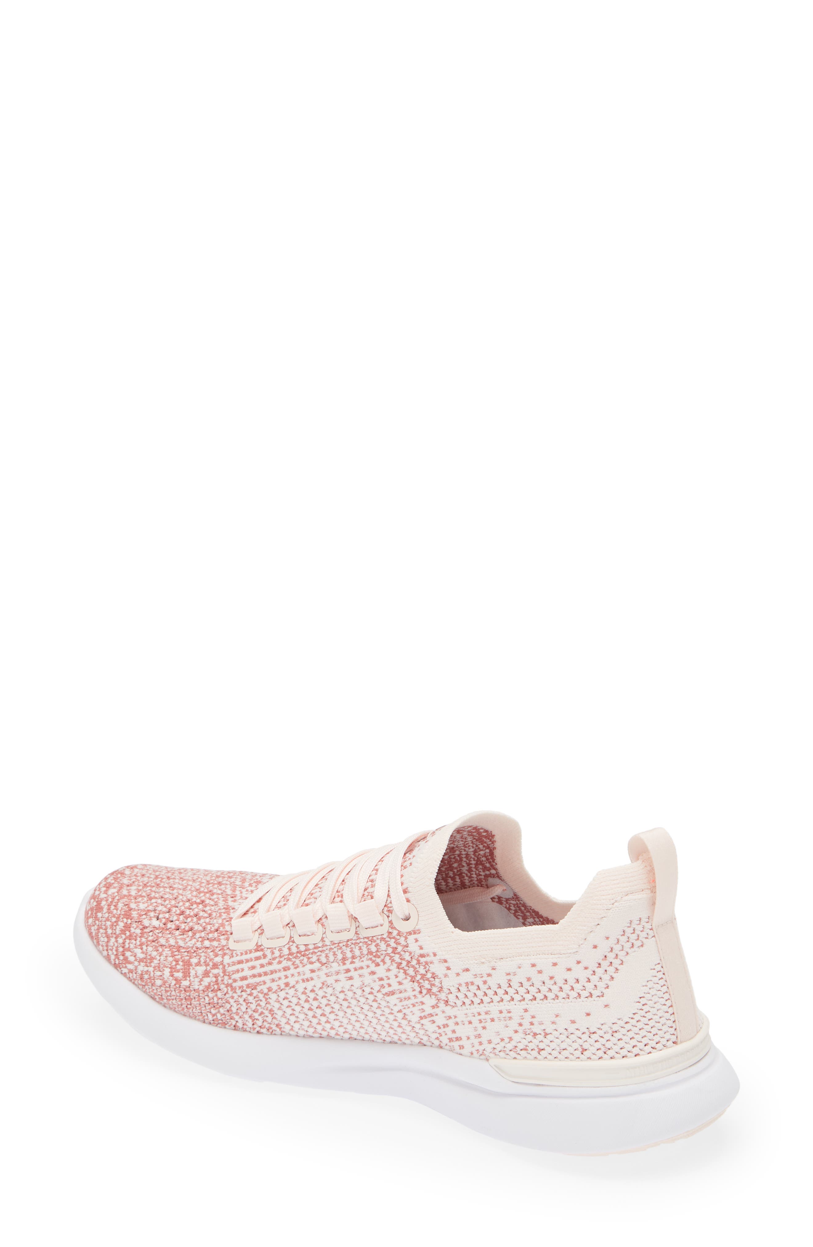 TechLoom Breeze Knit Running Shoe, Alternate, color, CREME / CEDAR / OMBRE