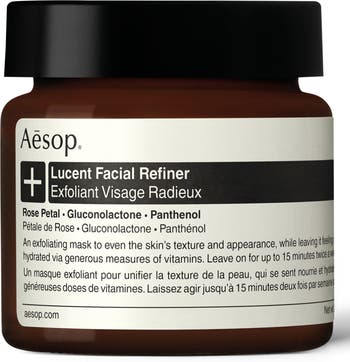 パック・フェイスマスク Aesop Lucent Facial Refiner Aesop Lucent Facial Refiner Exfoliating Mask | Nordstrom