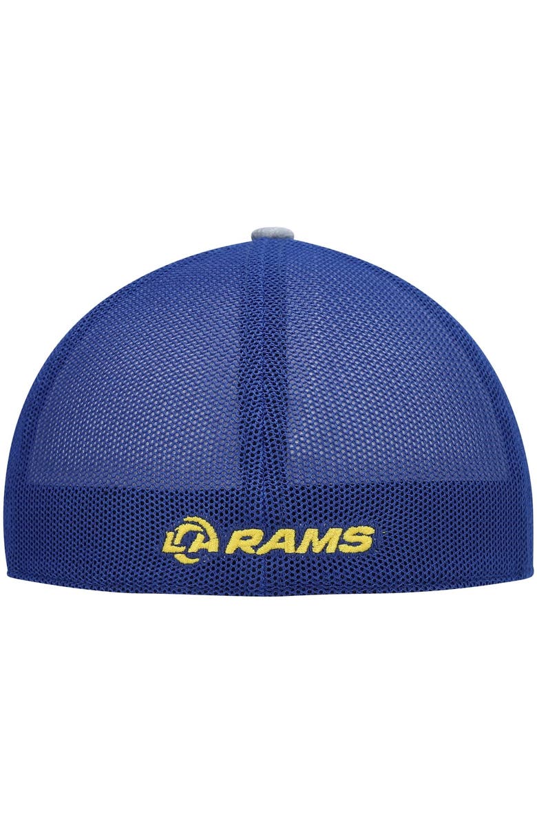 '47 Men's '47 Heathered Gray/Royal Los Angeles Rams Motivator Flex Hat, Alternate, color, Heather Gray