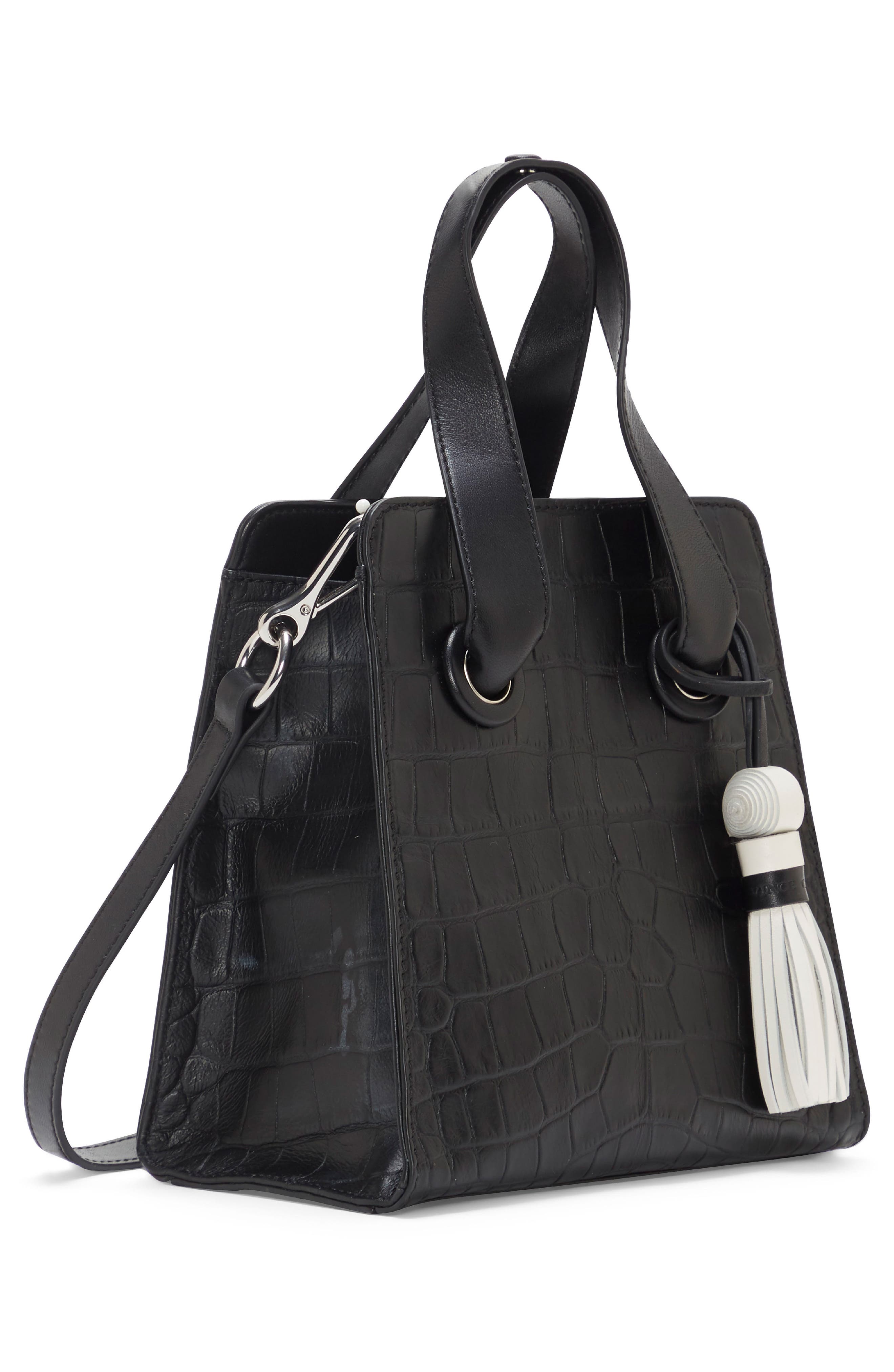 Vince Camuto Small Suni Leather Satchel, Alternate, color, 