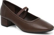 Nicole Miller Marlie Faux Leather Mary Jane Heel