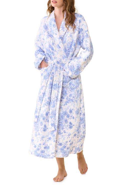 Floral Ballet Wrap Robe