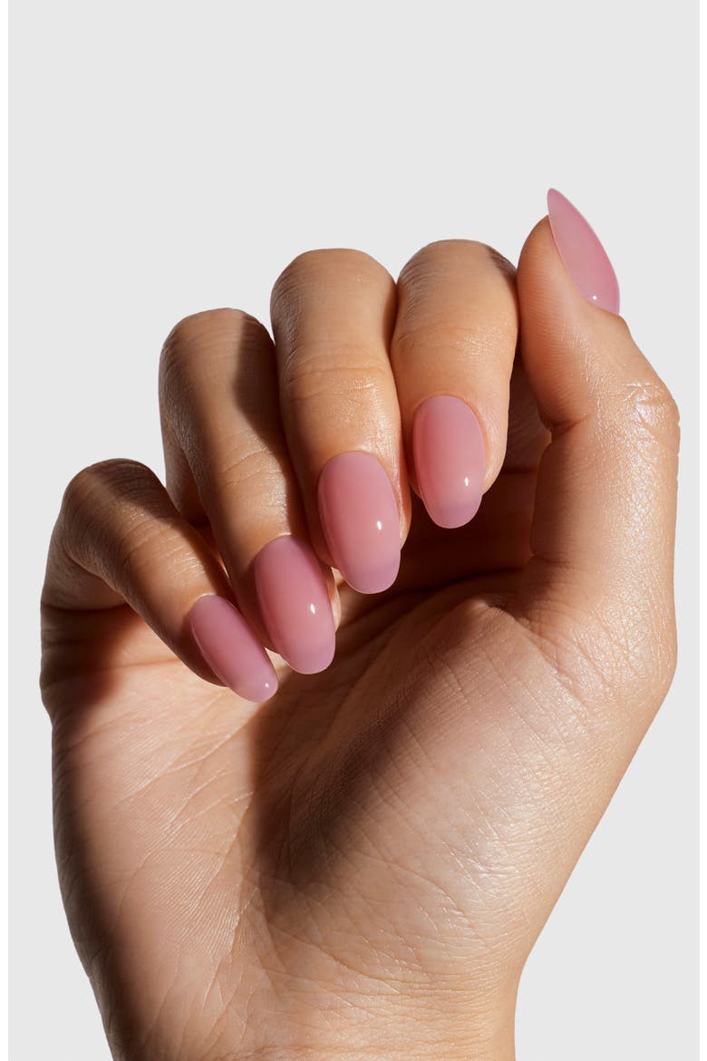 Salon U-ltimate Short Almond Press-On Nails, Alternate, color, GUAVA