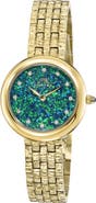 PORSAMO BLEU Women's Charlize Opal and Topaz Bracelet Watch, 32mm