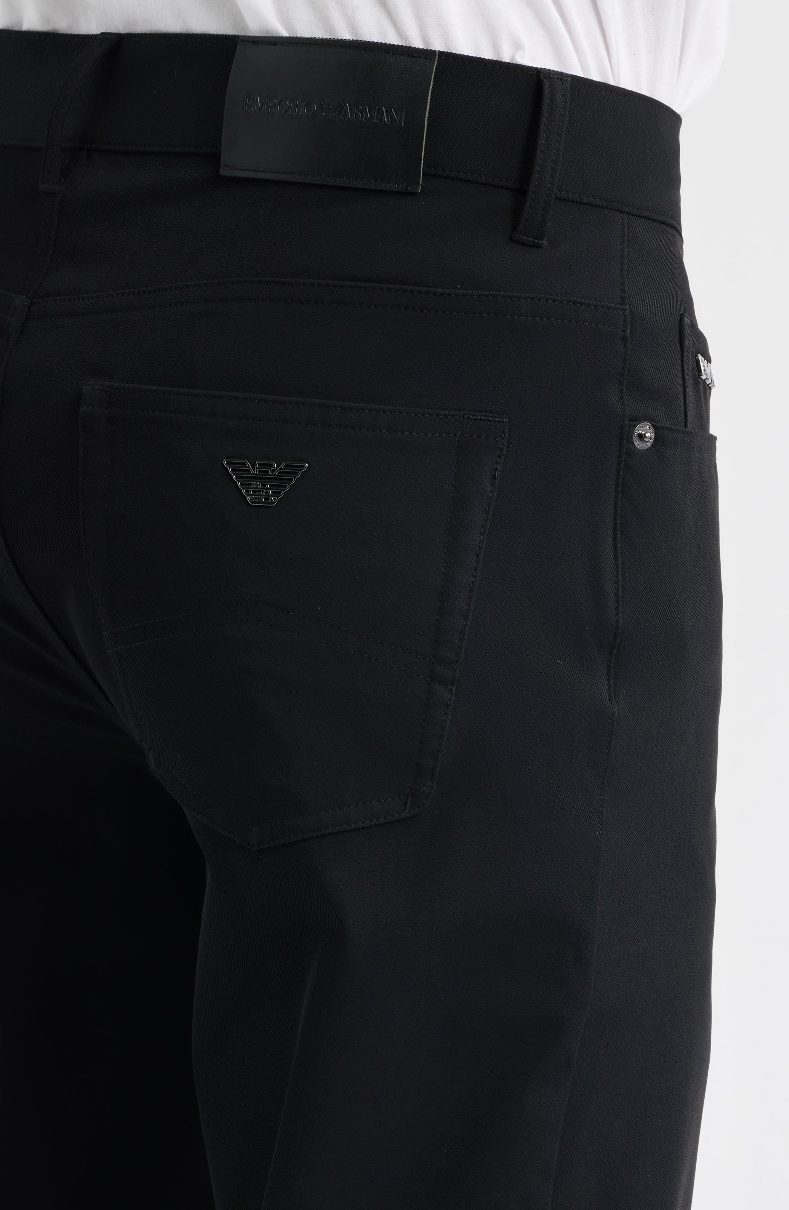 Techno Five-Pocket Straight Leg Stretch Twill Pants (Men) | Nordstrom