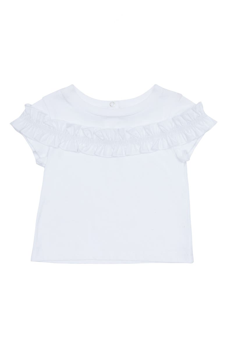 Habitual Girl Habitual Kids Ruffle Trim Tee, Main, color,