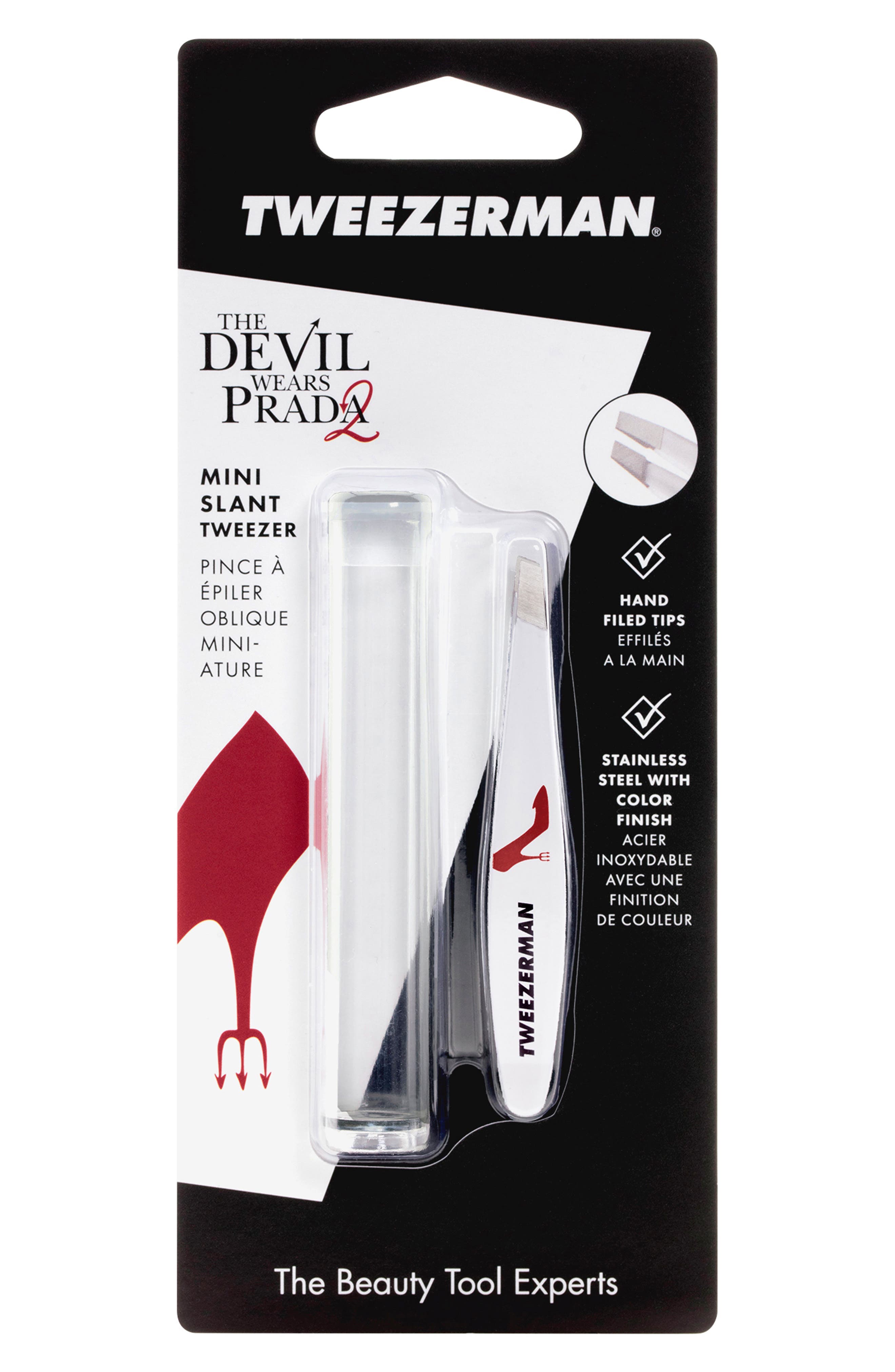 TWEEZERMAN x The Devil Wears Prada 2 Mini Slant Tweezer (Women