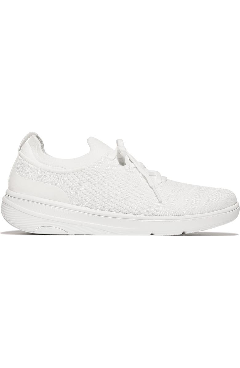 FitFlop SUPER-Q Knit Sneaker, Alternate, color, Urban White