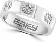 EFFY Sterling Silver Diamond Band Ring - 0.1ct.