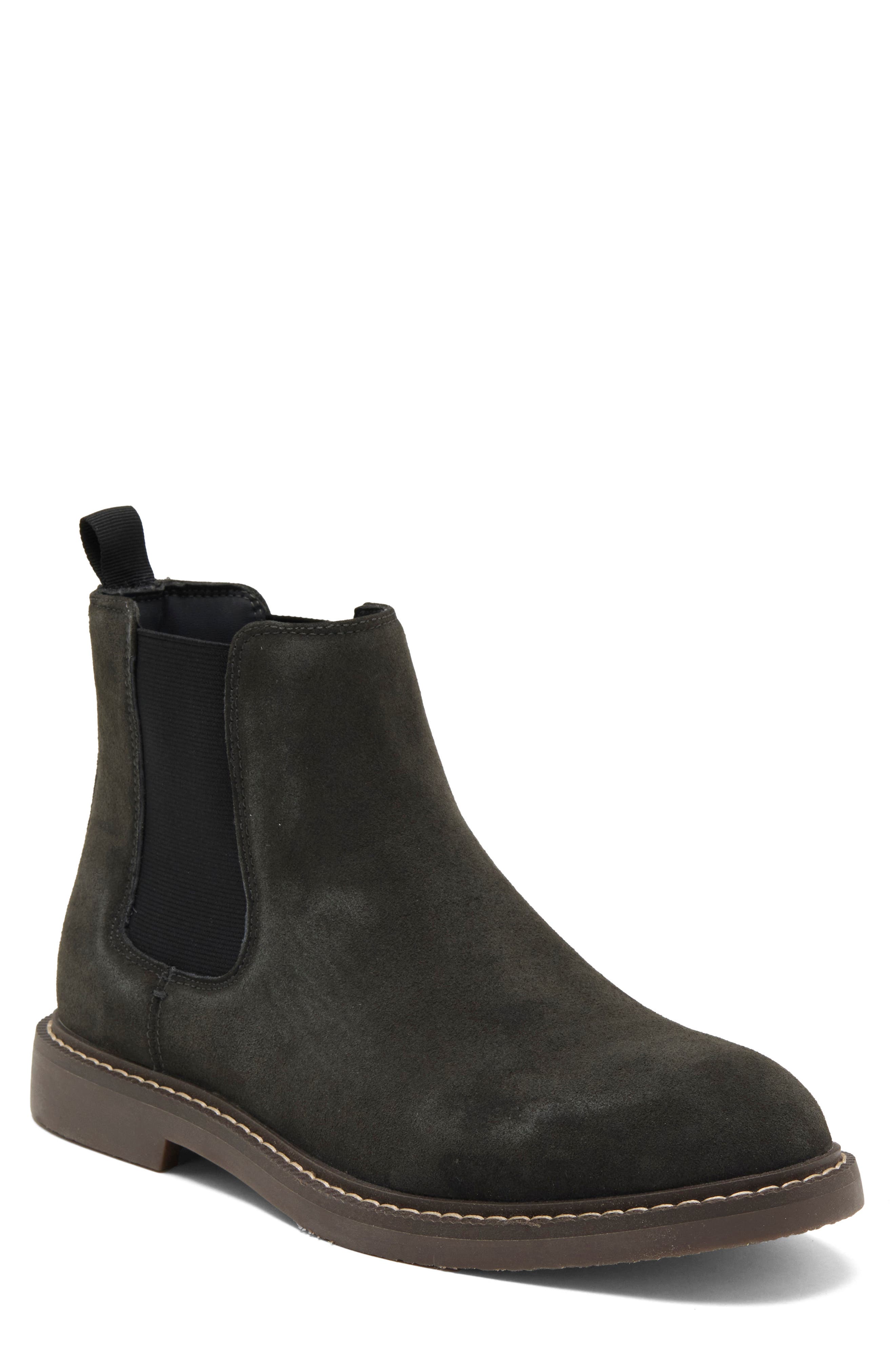 Todd Faux Leather Chelsea Boot