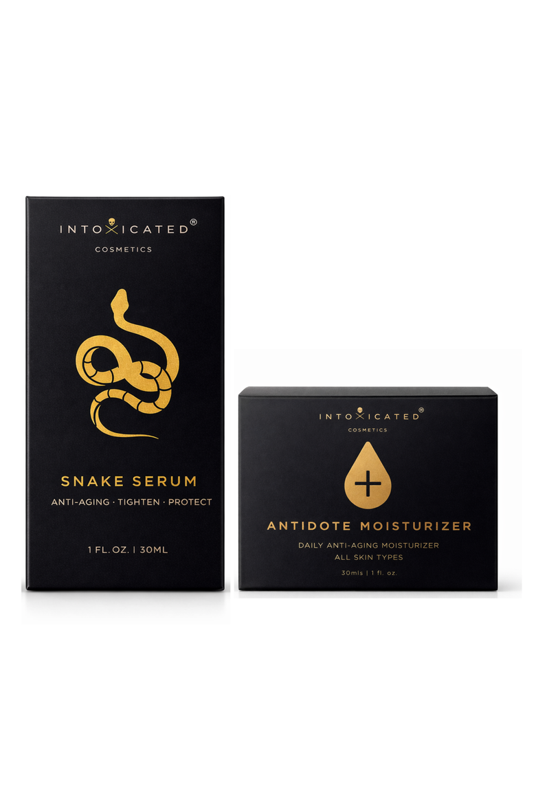 Snake Serum + Antidote Moisturizer | Anti-Aging Formula with Vegan Snake Peptides &  Fine Line Smoothing in a Hydrating Daily Moisturizer, Alternate, color, None