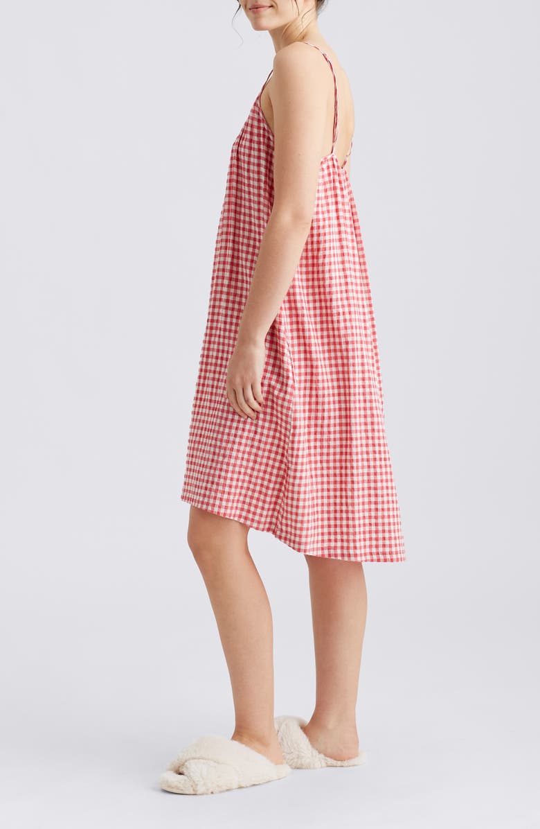 Papinelle Seersucker Nightgown, Alternate, color,