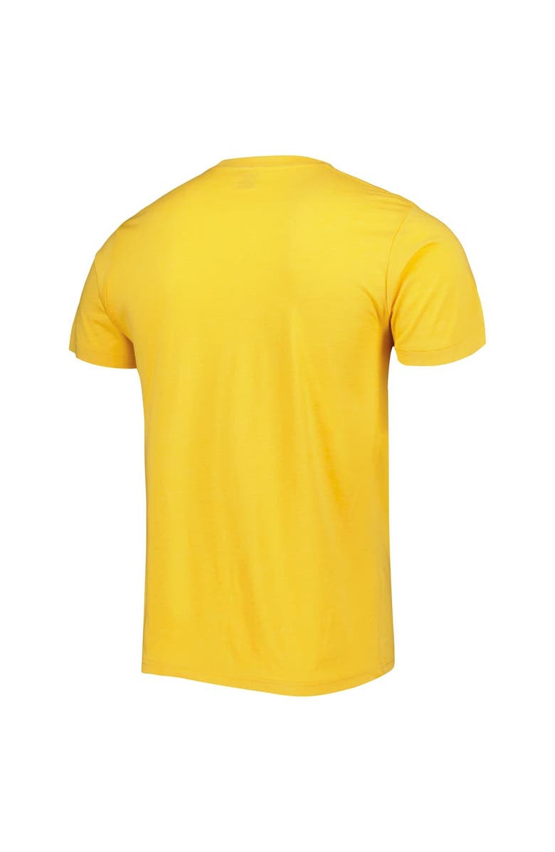 Homage Men's Homage Aaron Rodgers & Aaron Jones Heather Gold Green Bay Packers NFL Jam Tri-Blend T-Shirt, Alternate, color, Heather Gold