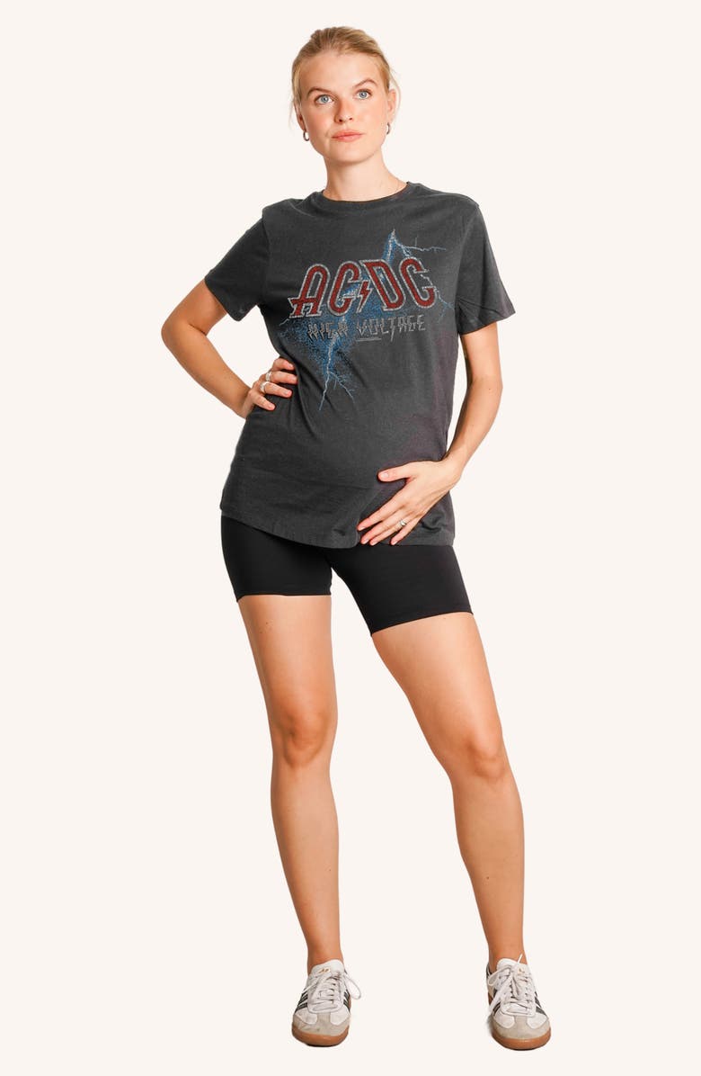 Nom Maternity The Groove Maternity Graphic T-Shirt, Alternate, color, 