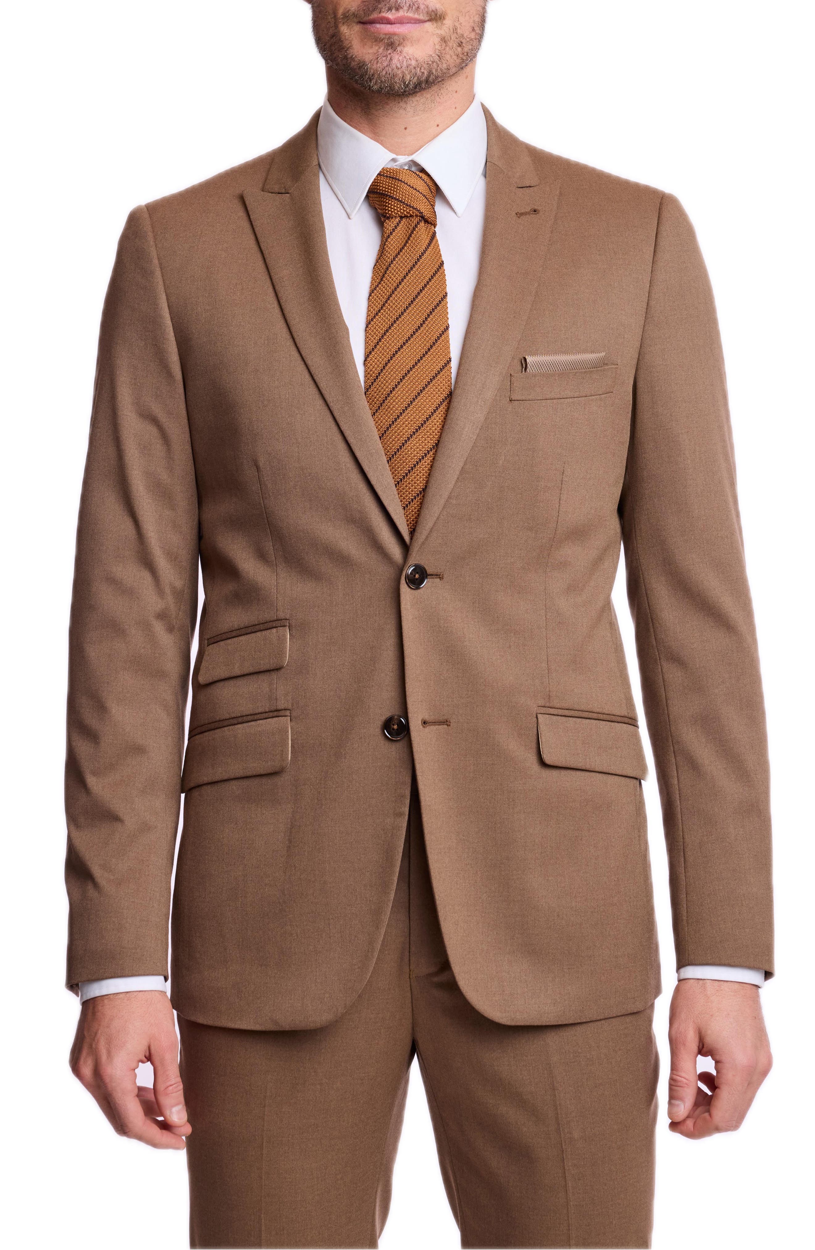 Ashton Slim Fit Peak Lapel Suit Jacket