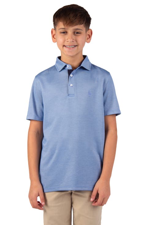 Kids' Solid Knit Polo (Big Kid)