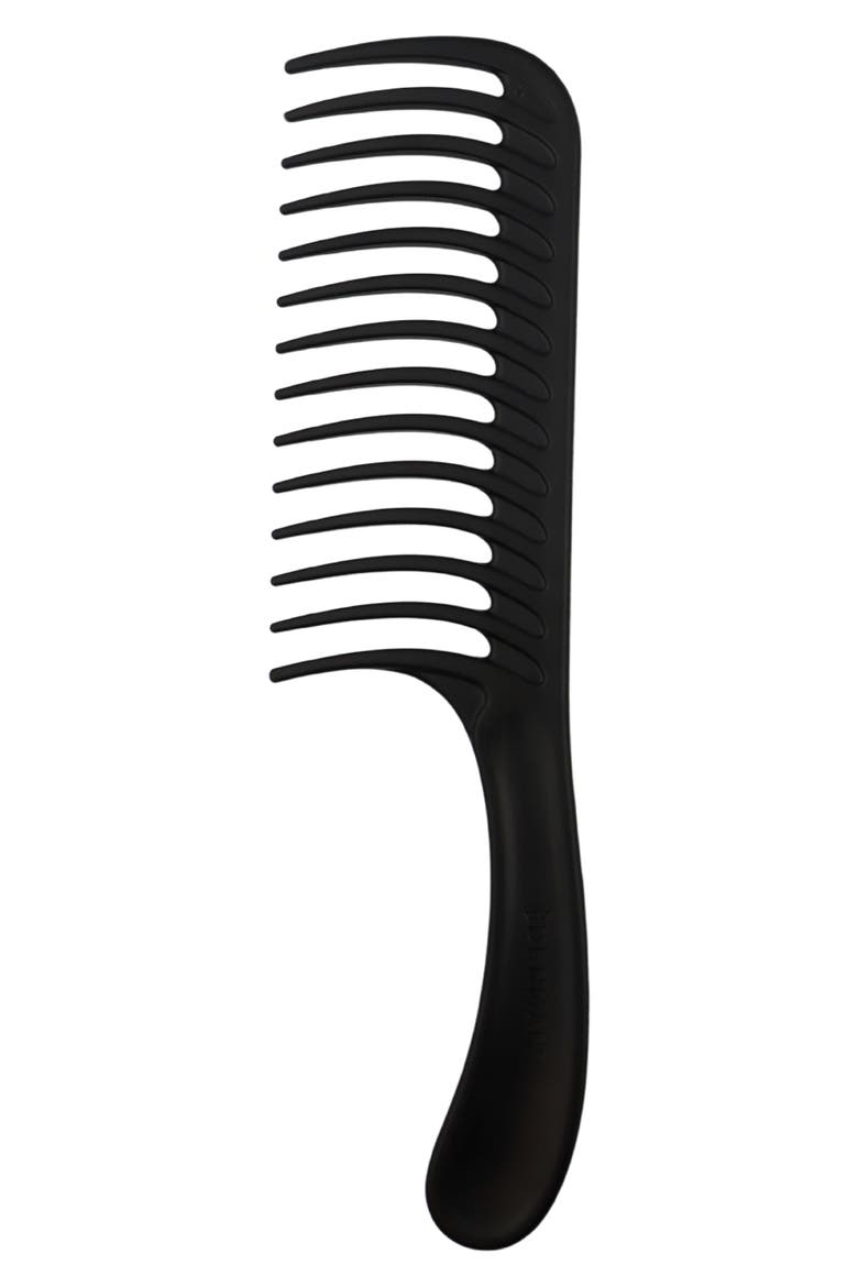 D28 Deluxe Wide Tooth Comb, Main, color, BLACK