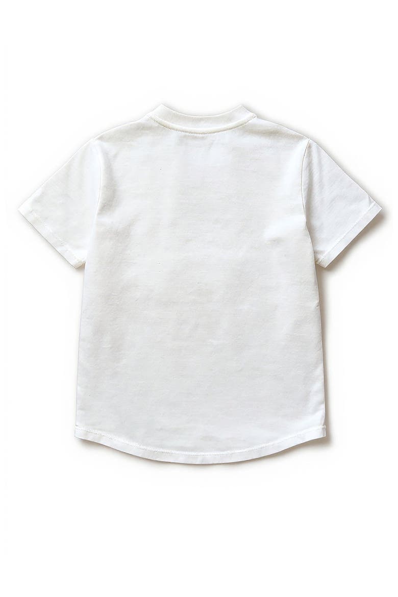 Pauli Cotton Blend Short Sleeve Henley, Alternate, color, Lagoon