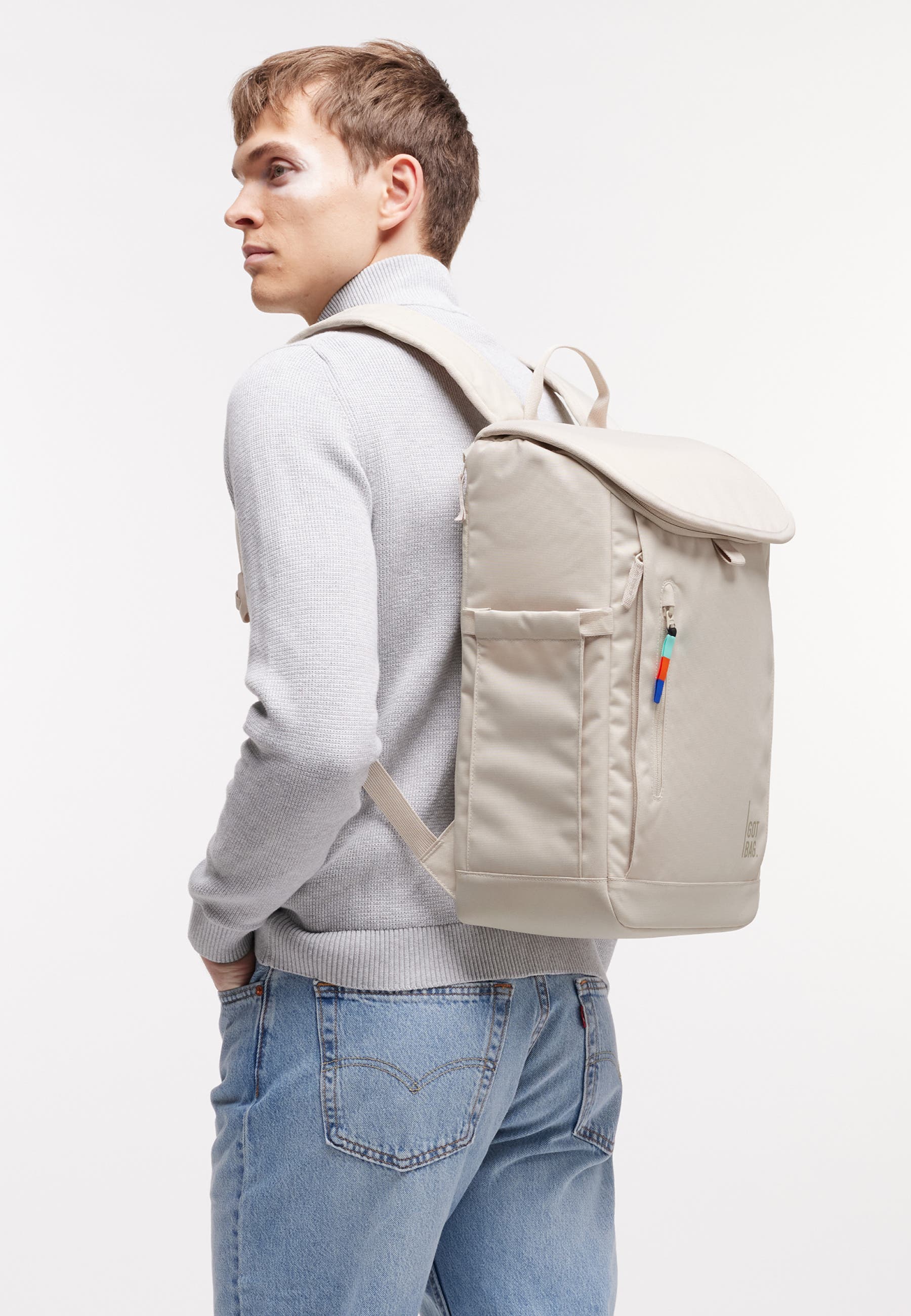 Serene Pack Laptop Backpack Recycled PET, Alternate, color, soft shell