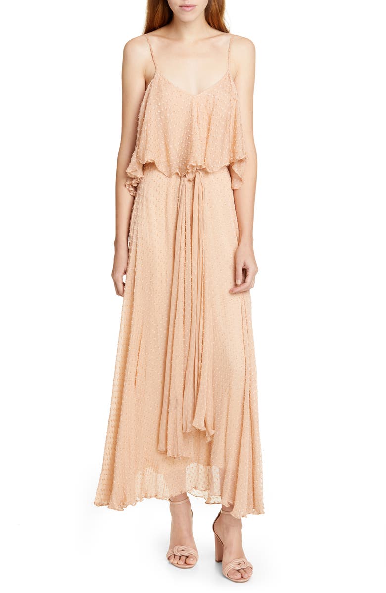 Mes Demoiselles Donatella Fil Coupé Dress, Main, color,