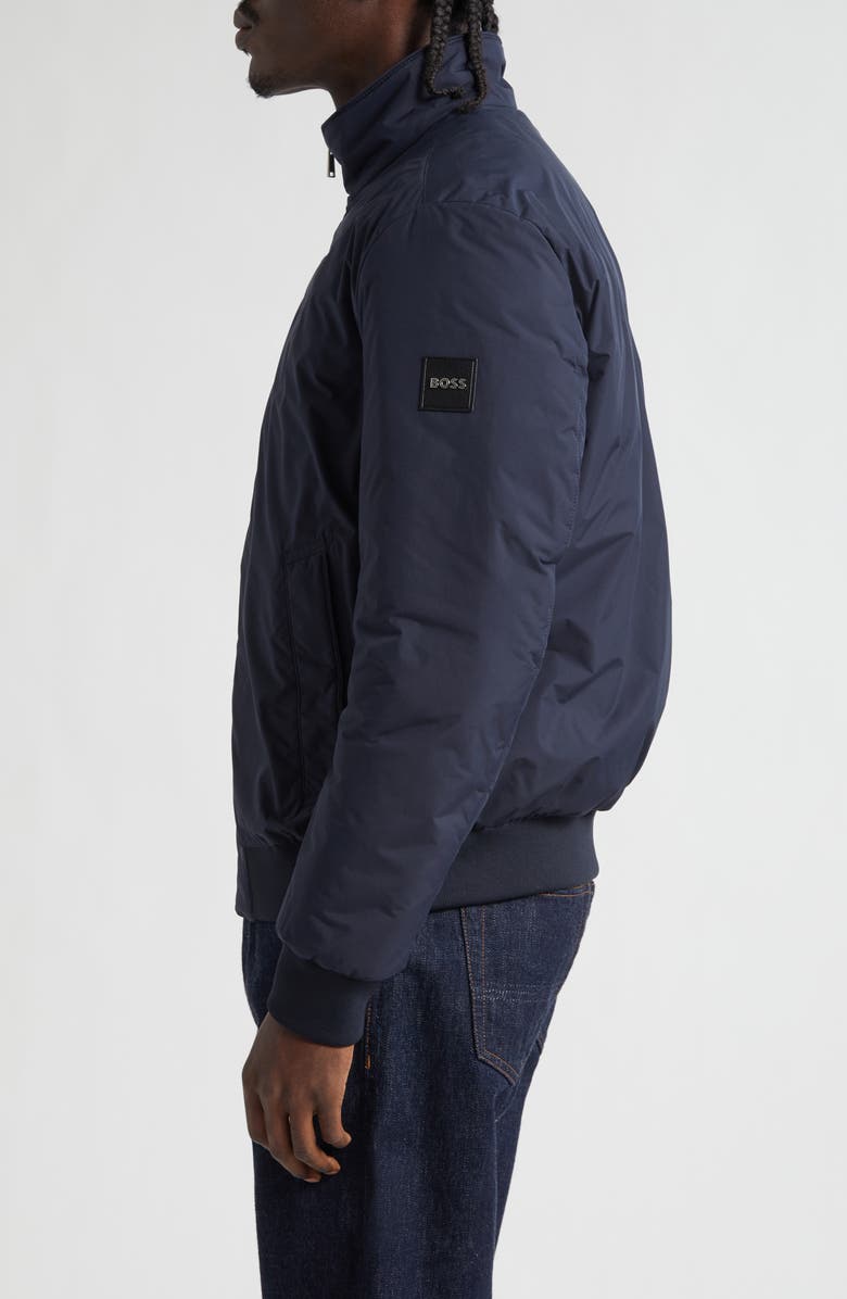 BOSS Clase Bomber Jacket, Alternate, color, Dark Blue
