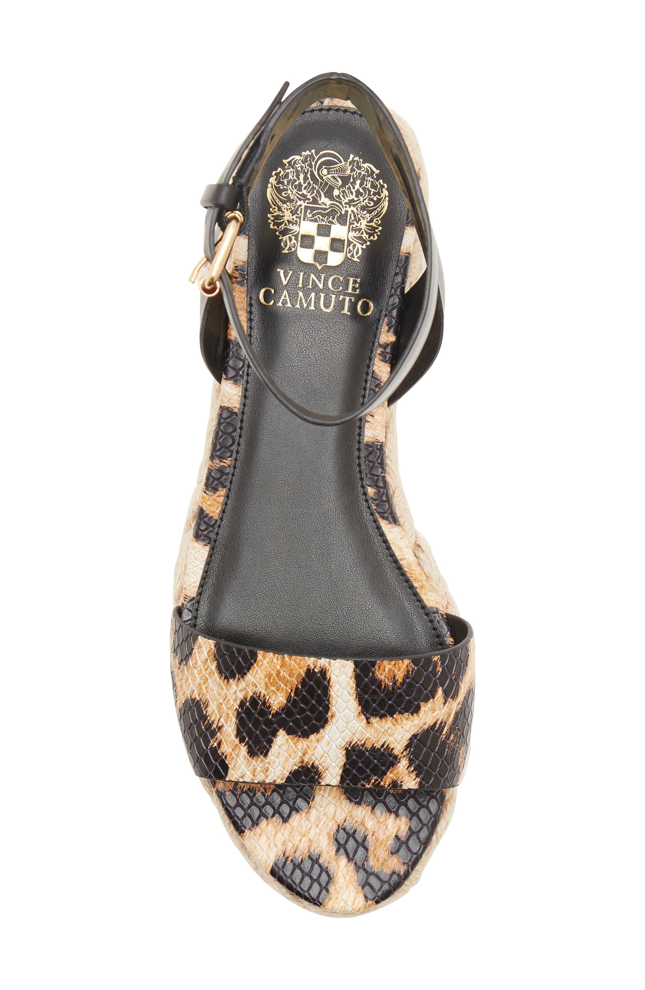 Vince Camuto Defina Ankle Strap Platform Sandal, Alternate, color, 