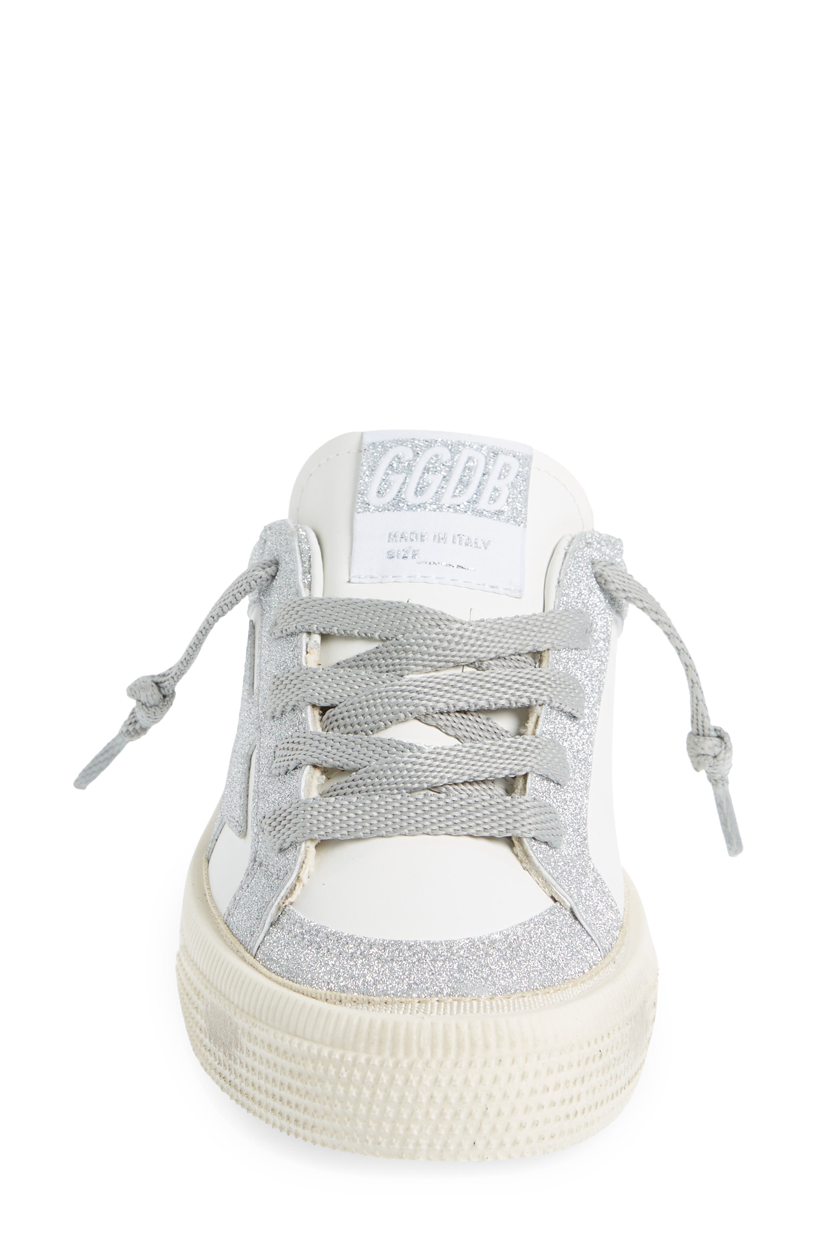 Golden Goose Kids' May Glitter Low Top Sneaker, Alternate, color, 
