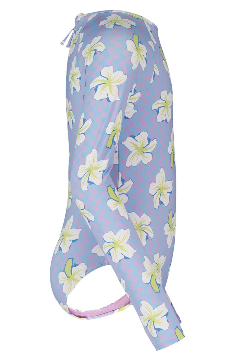 Roxy Kids' Party Waves One-Piece Swimsuit, Alternate, color, Partywaves Onesie