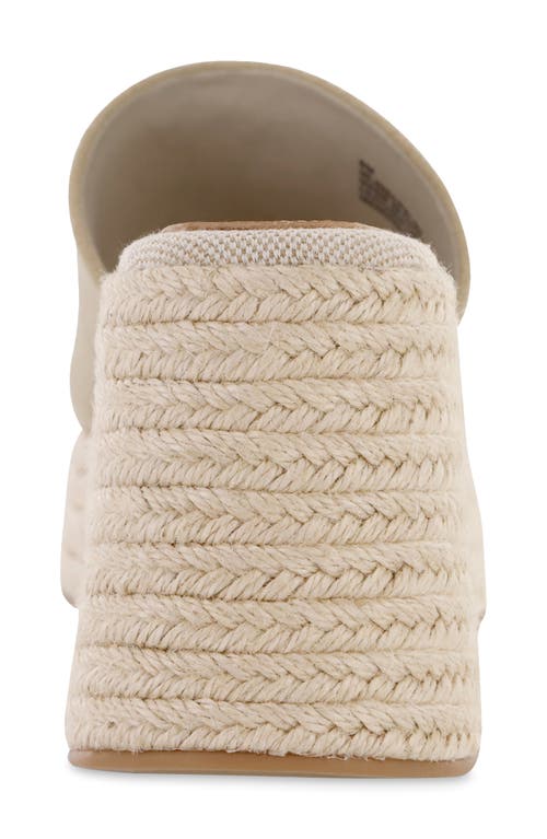 Mia Limited Edition Palma Espadrille Platform Wedge Sandal In Nude
