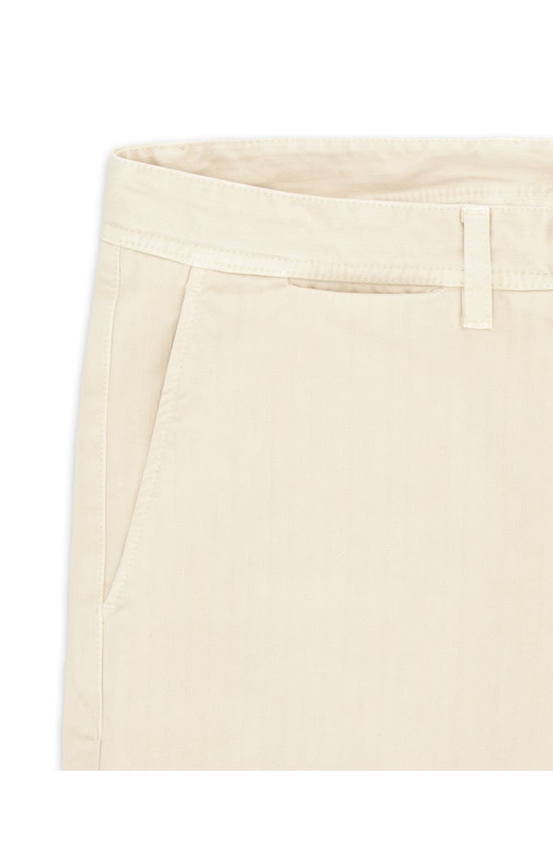 Fortela Reno Herringbone Cotton Trousers, Alternate, color, Off White