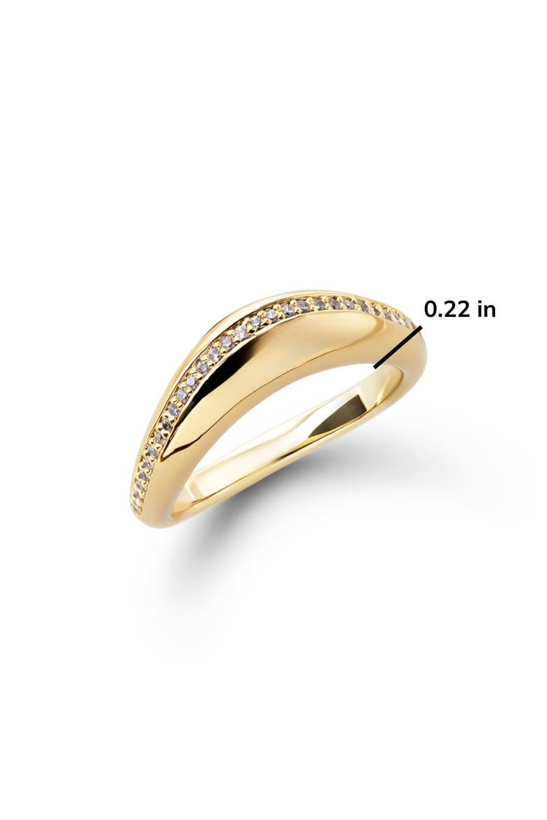 Stevie Pave Ring, Alternate, color, GOLD