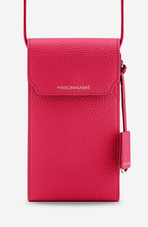 Maison De Sabre Maison De Sabré Leather Phone Pouch