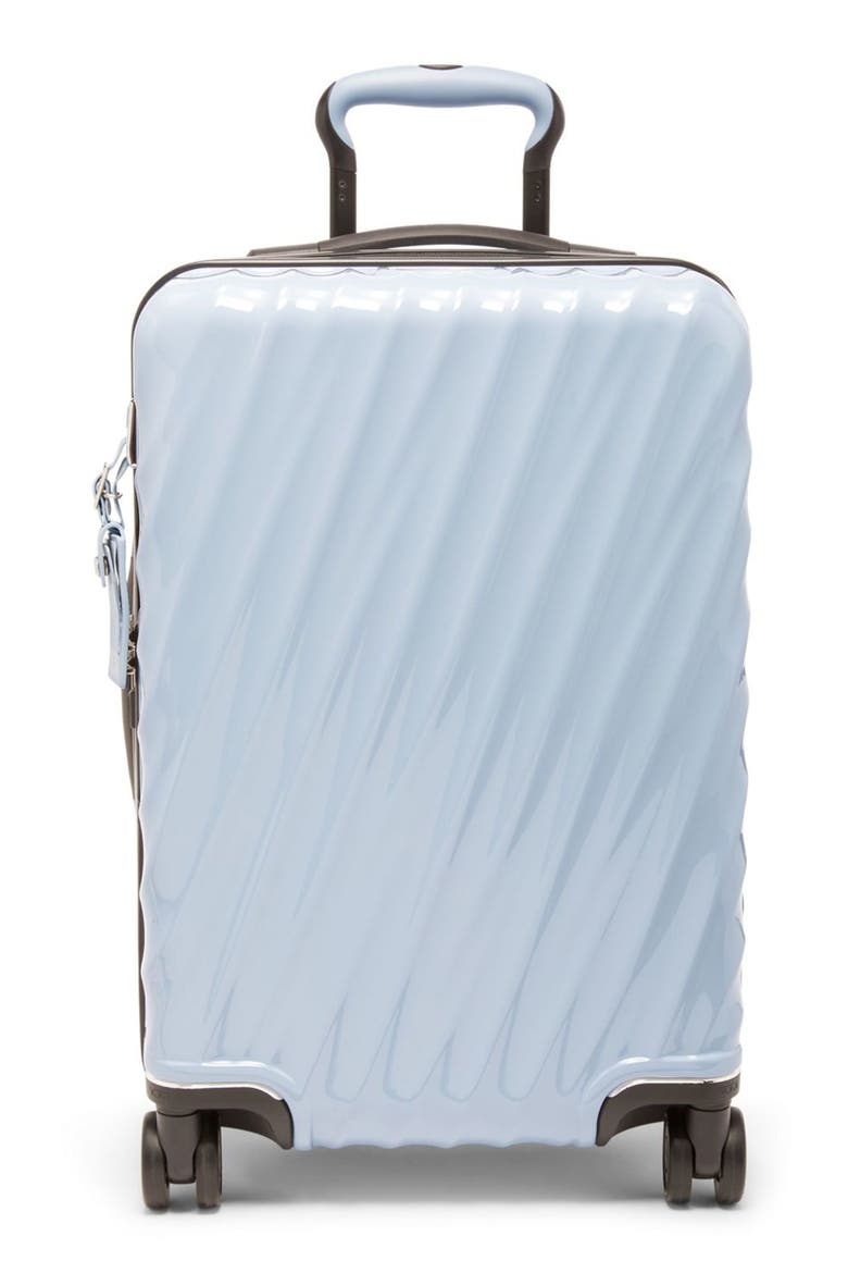 19 Degree International Expandable Spinner Carry-On, Main, color, HALOGEN BLUE