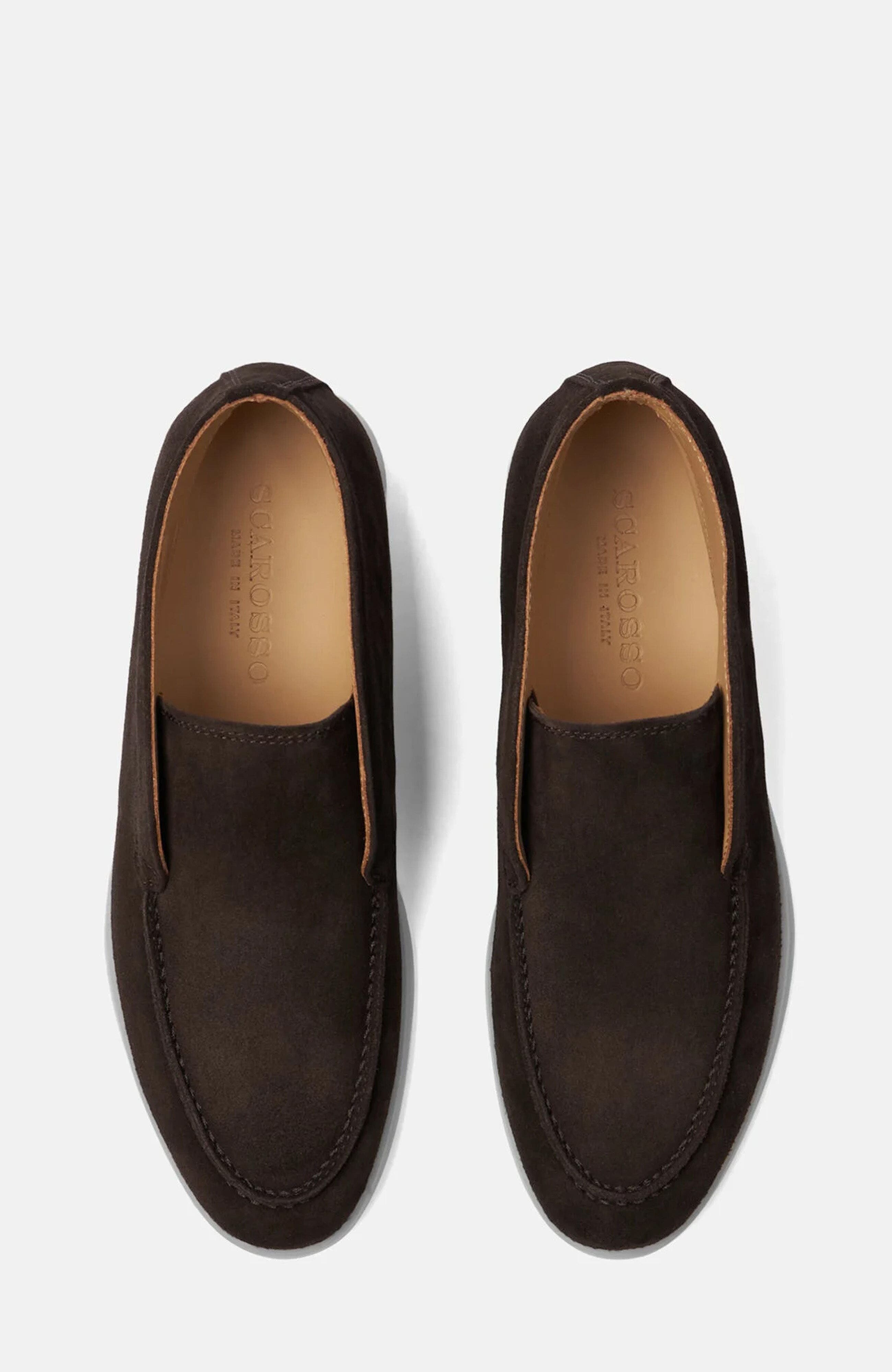 SCAROSSO Leonarda Boots, Alternate, color, Brown - Suede