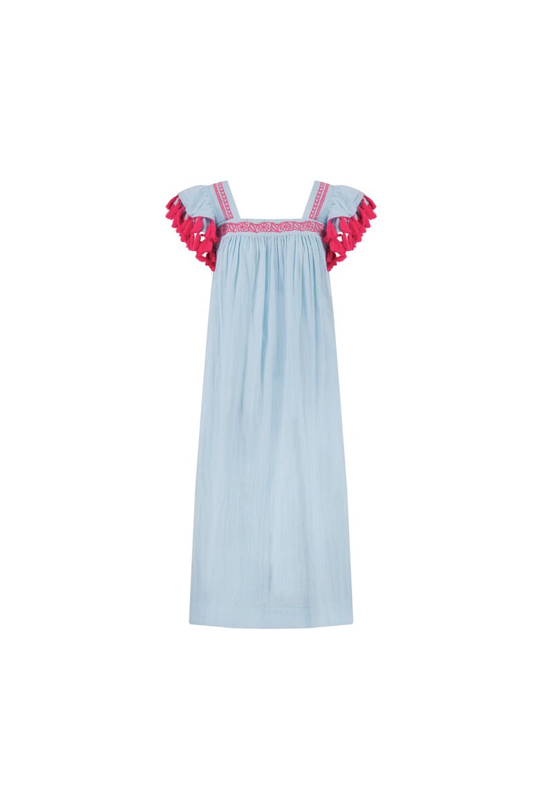 Maxi Sandrine Womens Dress, Main, color, Blue