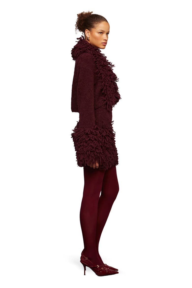 Lilia Knit Top, Alternate, color, Pinot Noir