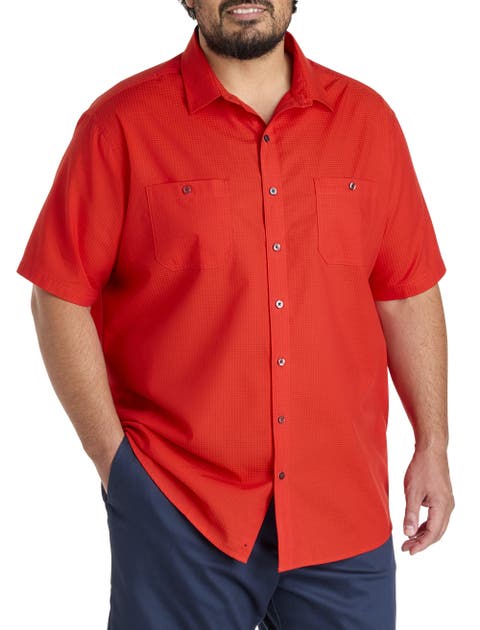 Textured Solid Sport Shirt