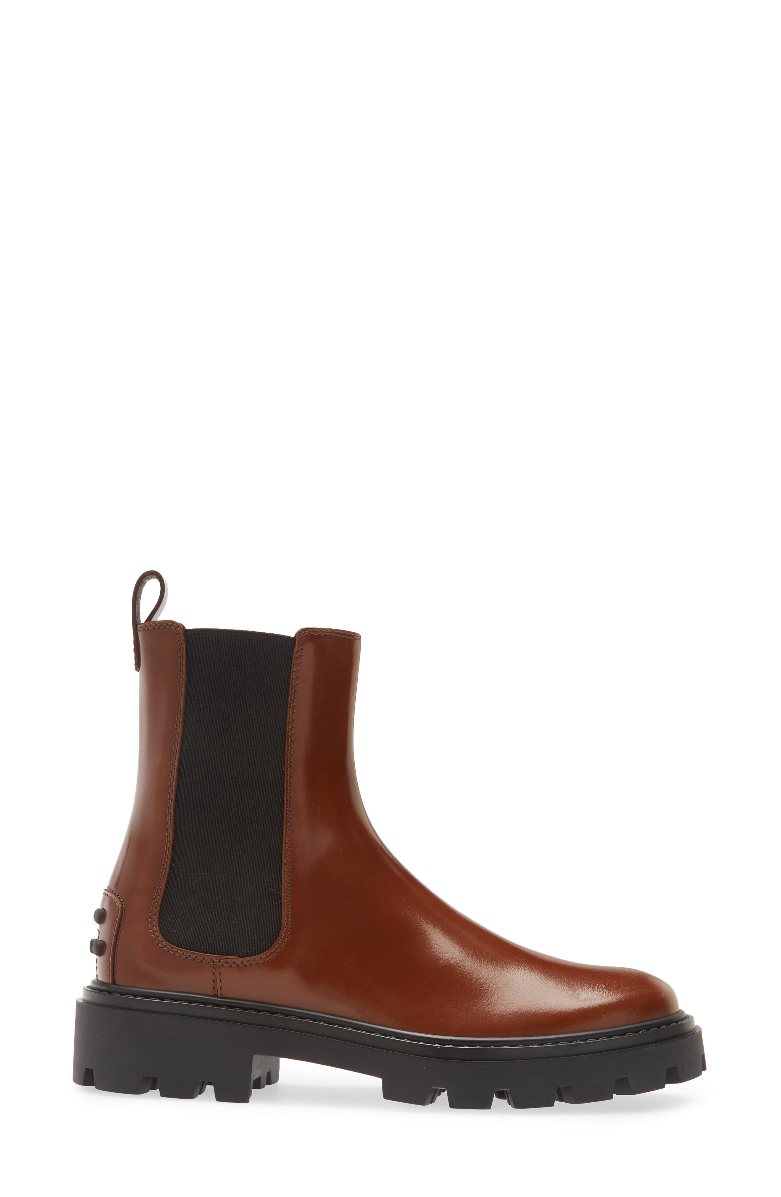 Tod's Lug Sole Chelsea Boot, Alternate, color, 