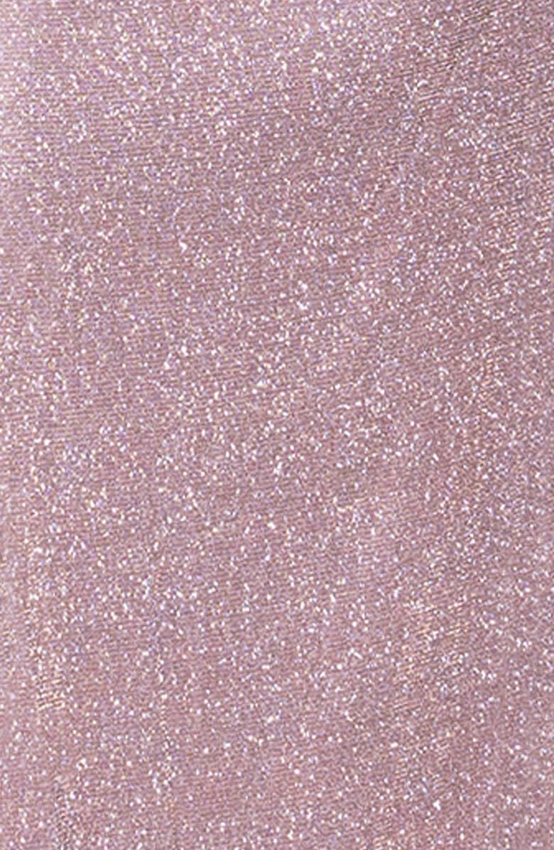 Xscape Evenings Metallic Ruffle Off the Shoulder Gown, Alternate, color, 