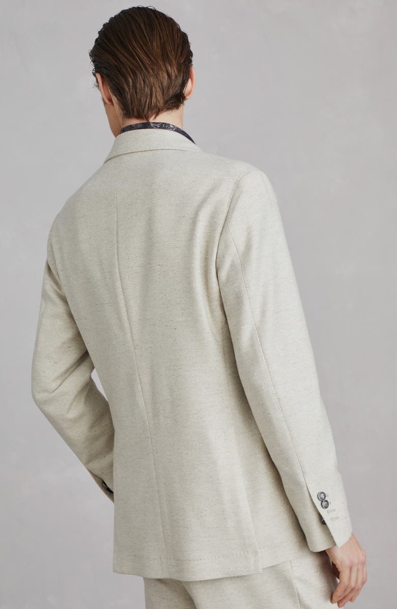Brunello Cucinelli Wool, silk and linen blazer, Alternate, color, 