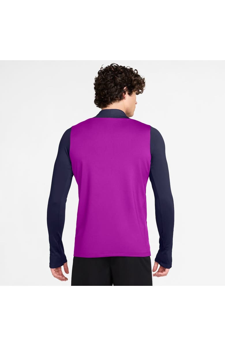 Nike Men's Nike Purple Barcelona 2025/26 Strike Drill Quarter-Zip Long Sleeve Dri-FIT Top, Alternate, color, Purple
