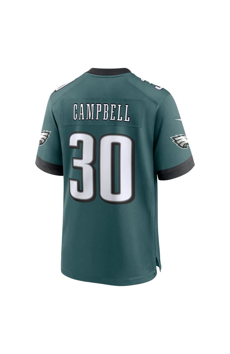 Nike Men's Nike Jihaad Campbell Green Philadelphia Eagles 2025 NFL Draft First Round Pick Game Jersey, Alternate, color, Green