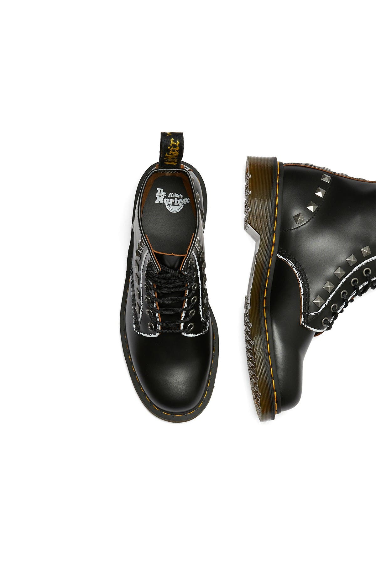 Dr. Martens 1460 Stud Lace-Up Boot, Alternate, color, 