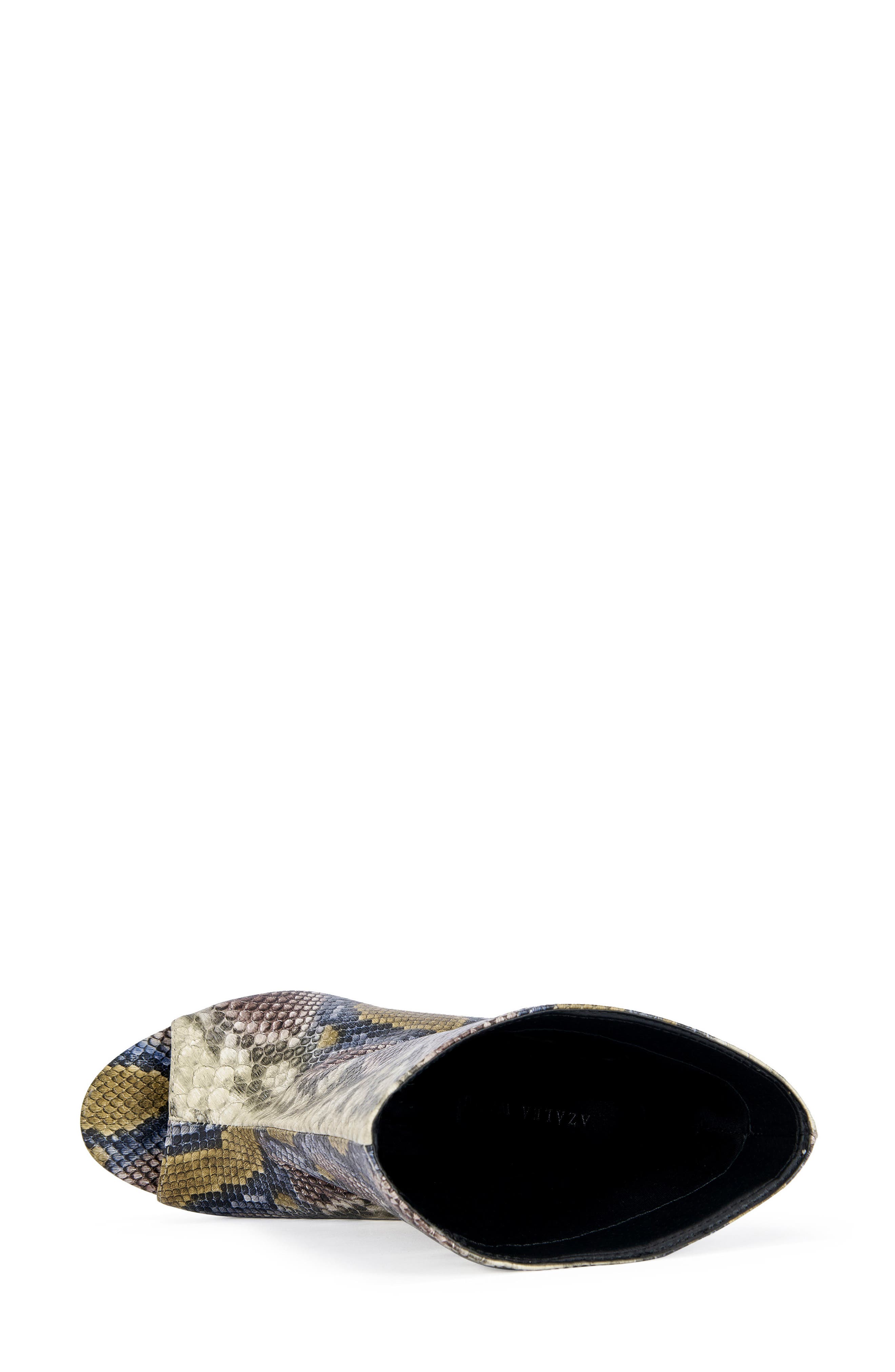 Faoi Open Toe Bootie, Alternate, color, MULTI