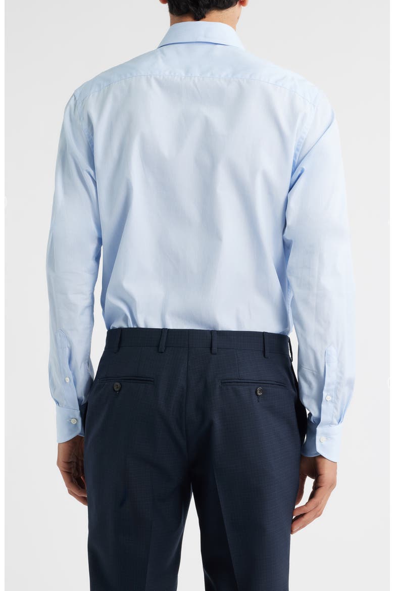 Regular Fit Dress Shirt, Alternate, color, BLUE