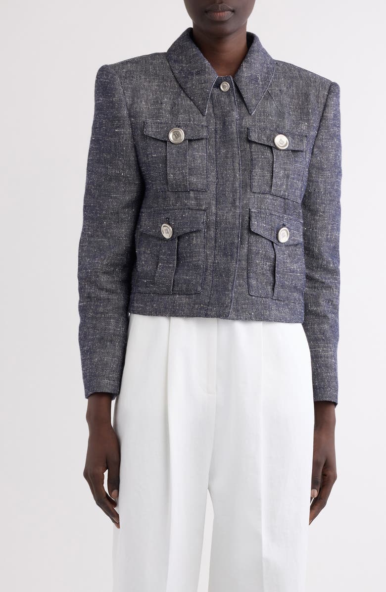 Givenchy Four Pocket Jacket, Main, color,